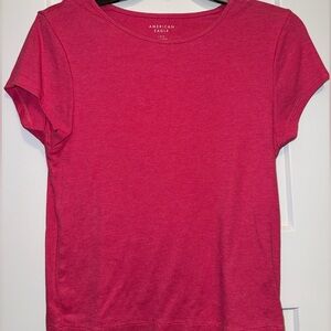 American Eagle Outfitters Fuchsia Short Sleeve Tee